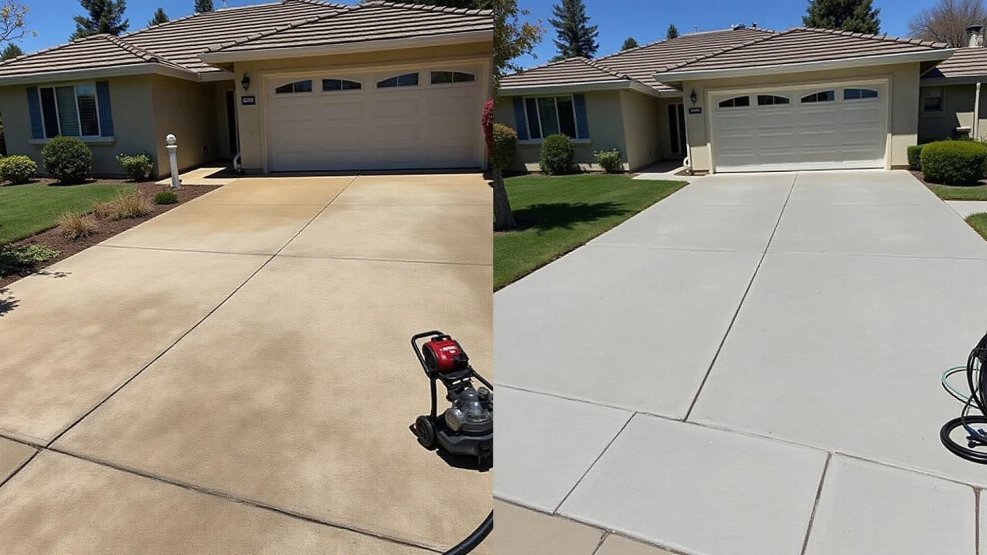 Concrete Cleaning in Sacramento